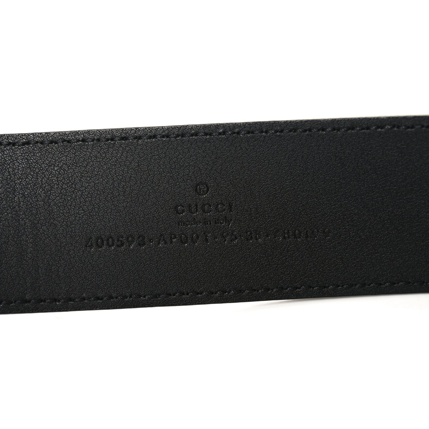 Calfskin Double G 40mm Belt 95 38 Black