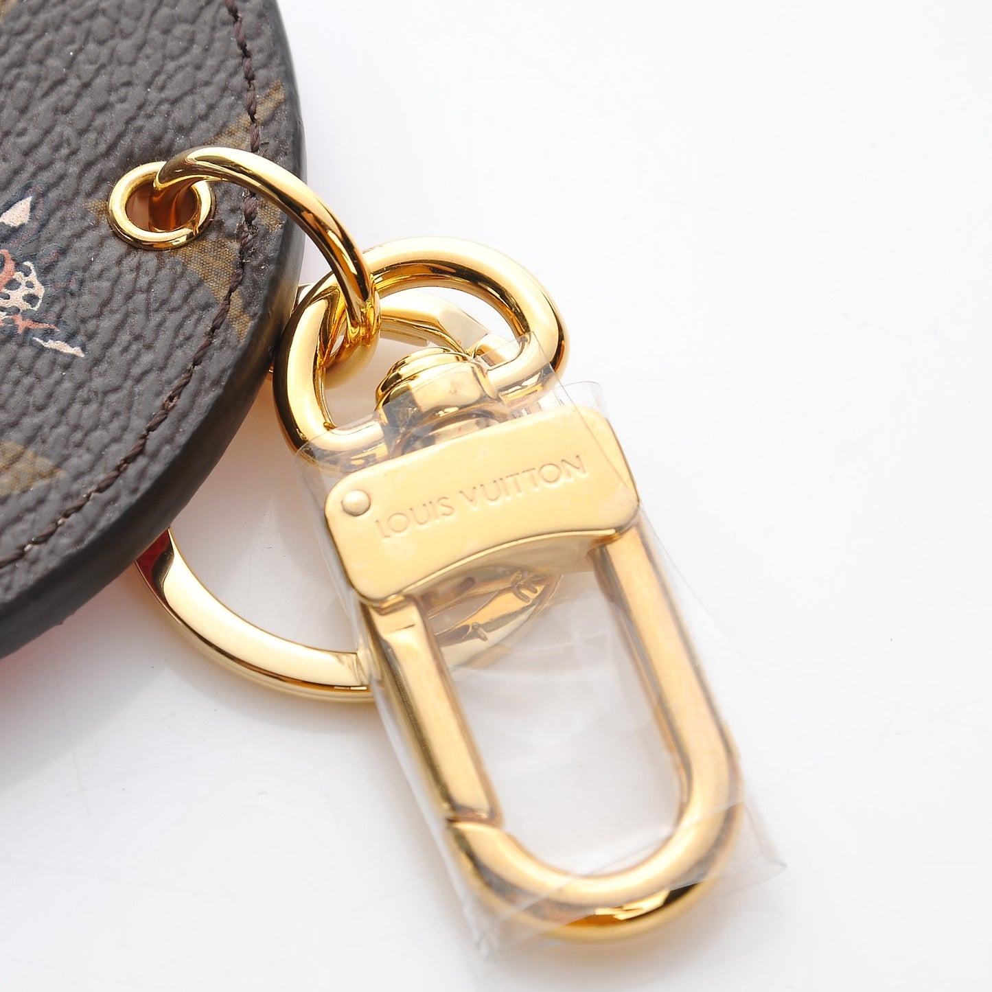 Monogram 2017 Christmas Animation Bag Charm Key Holder