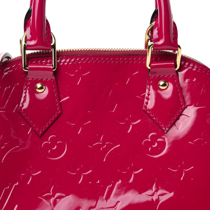 Louis Vuitton Vernis Alma BB Rose Indien 8 of 10