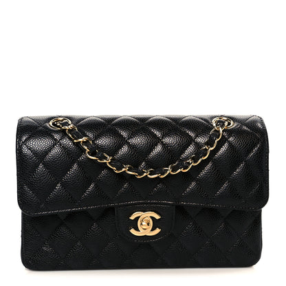 Chanel Caviar Quilted Small Double Flap Black 1 of 12