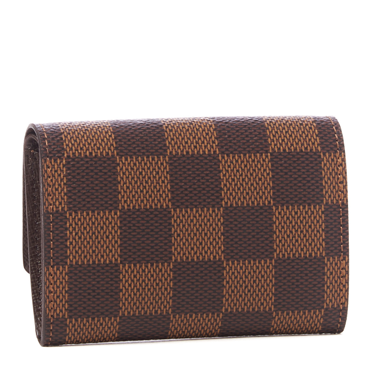 Damier Ebene Porte-Monnaie Plat Coin Purse