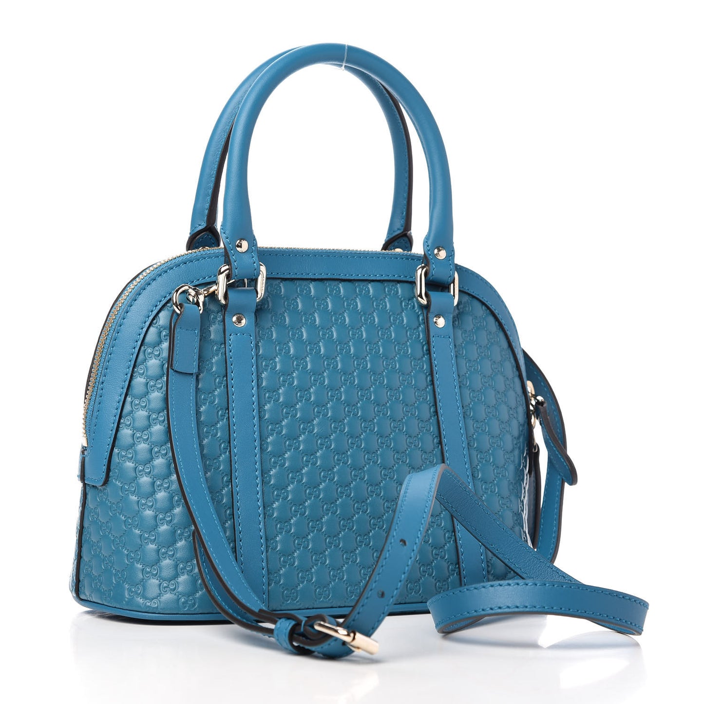 Microguccissima Mini Dome Bag Deep Cobalt