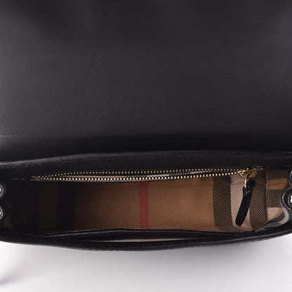 Burberry Soft Grain Calfskin Small Medley Crossbody Black 5 of 10