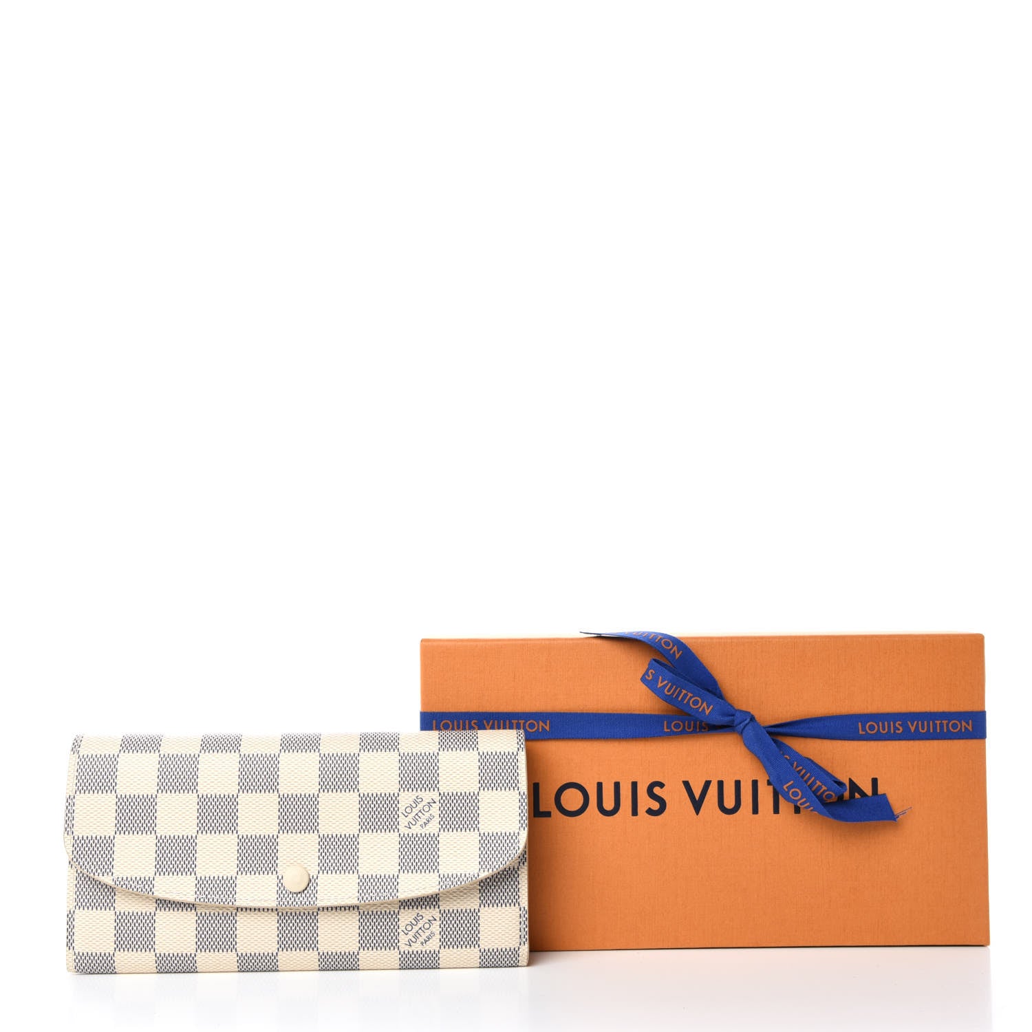 Louis Vuitton Damier Azur Emilie Wallet 10 of 10