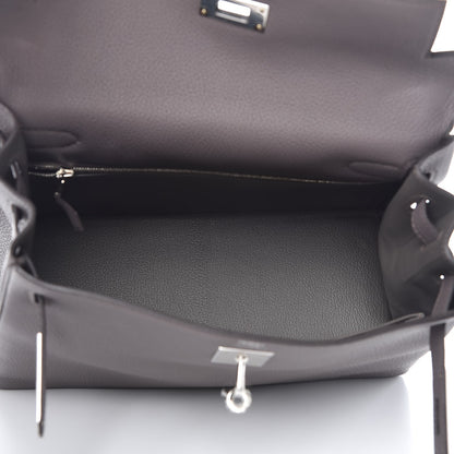 Hermes Togo Kelly Retourne 28 Etain 7 of 34