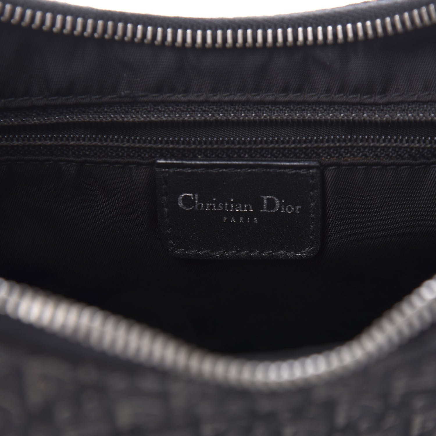 Christian Dior Monogram Street Chic Hobo Black 7 of 9