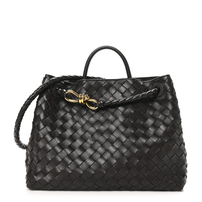 Bottega Veneta Nappa Intrecciato Medium Andiamo Shoulder Bag Fondant 1 of 9