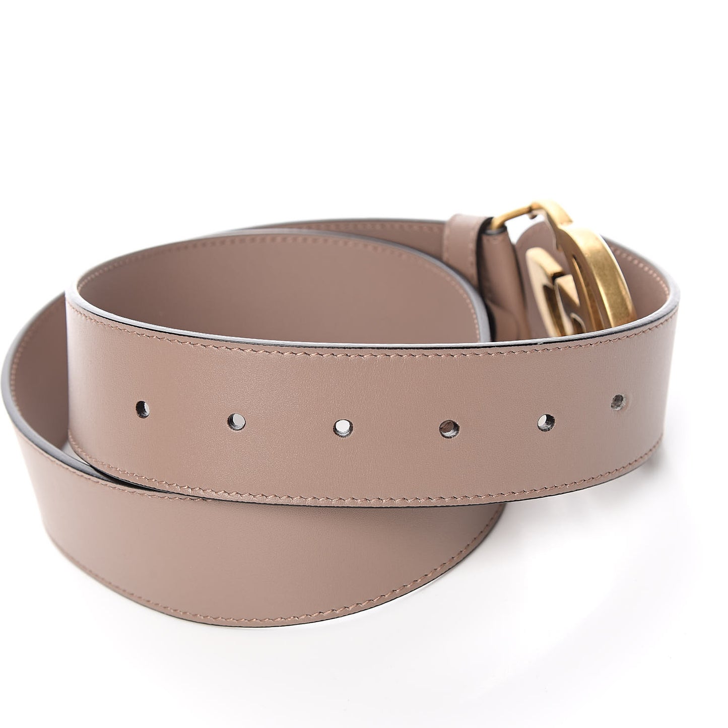 Calfskin Double G 40mm Belt 75 30 Porcelain Rose