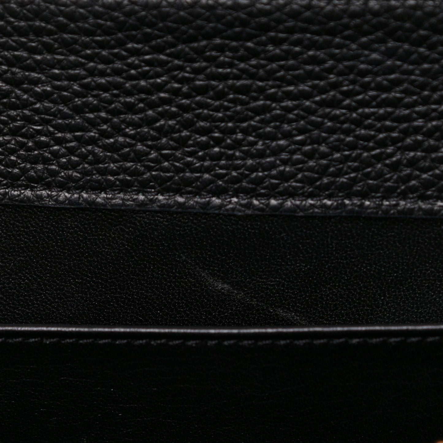 Grained Calfskin Classique 16 Top Handle Bag Black
