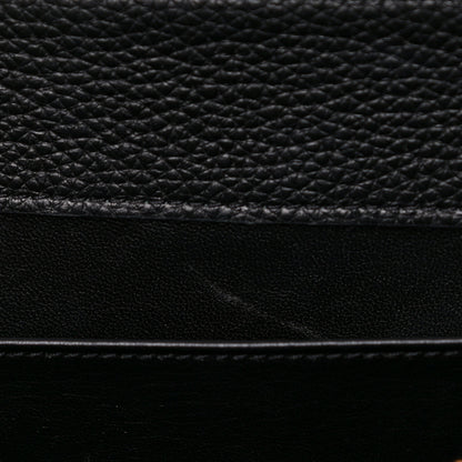 Celine Grained Calfskin Classique 16 Top Handle Bag Black 12 of 15