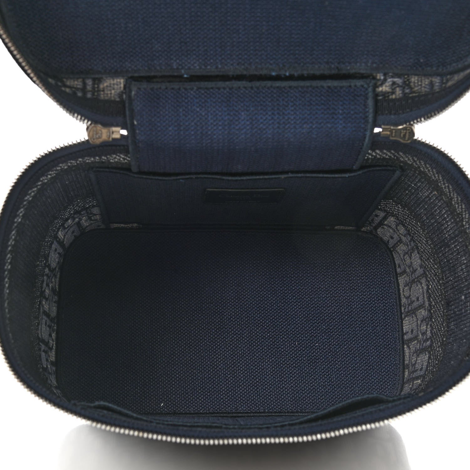 Christian Dior Oblique Diortravel Vanity Case Blue 5 of 6