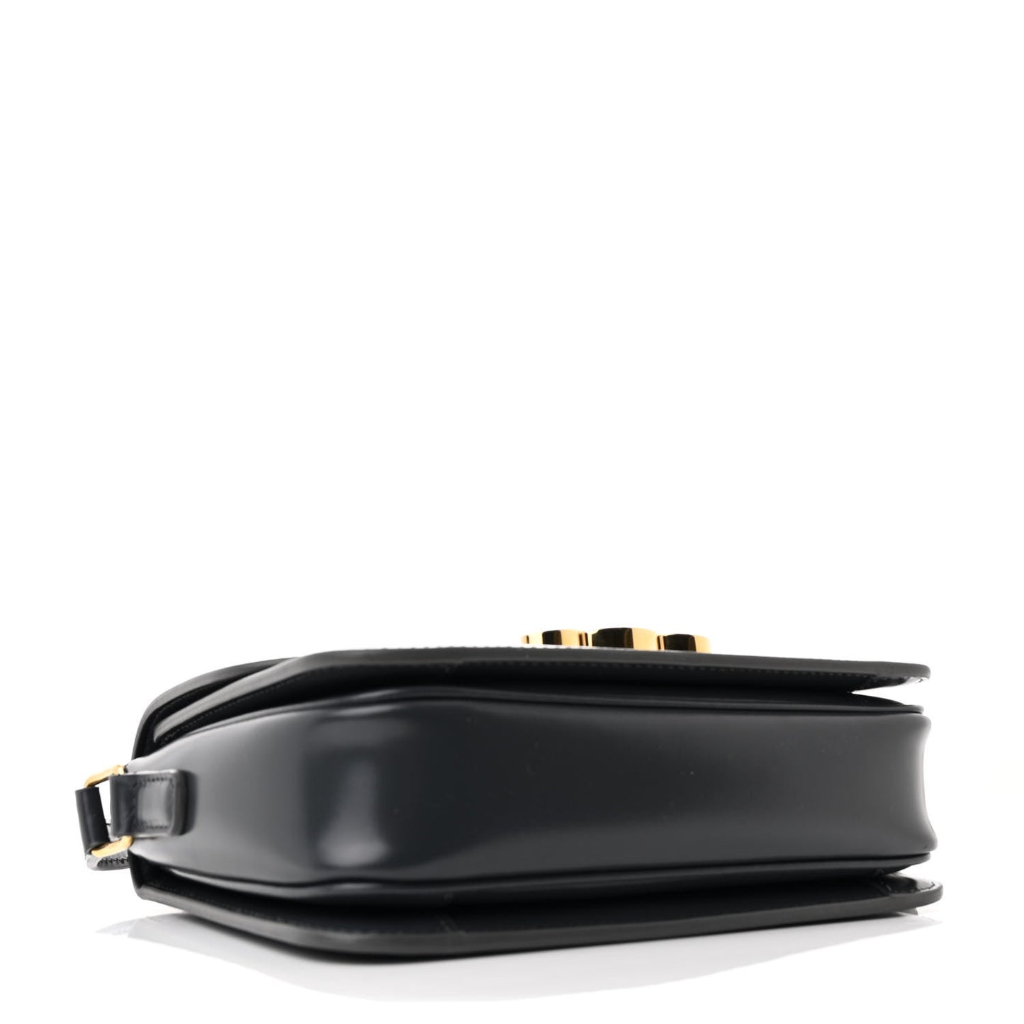 Shiny Calfskin Teen Triomphe Dark Grey