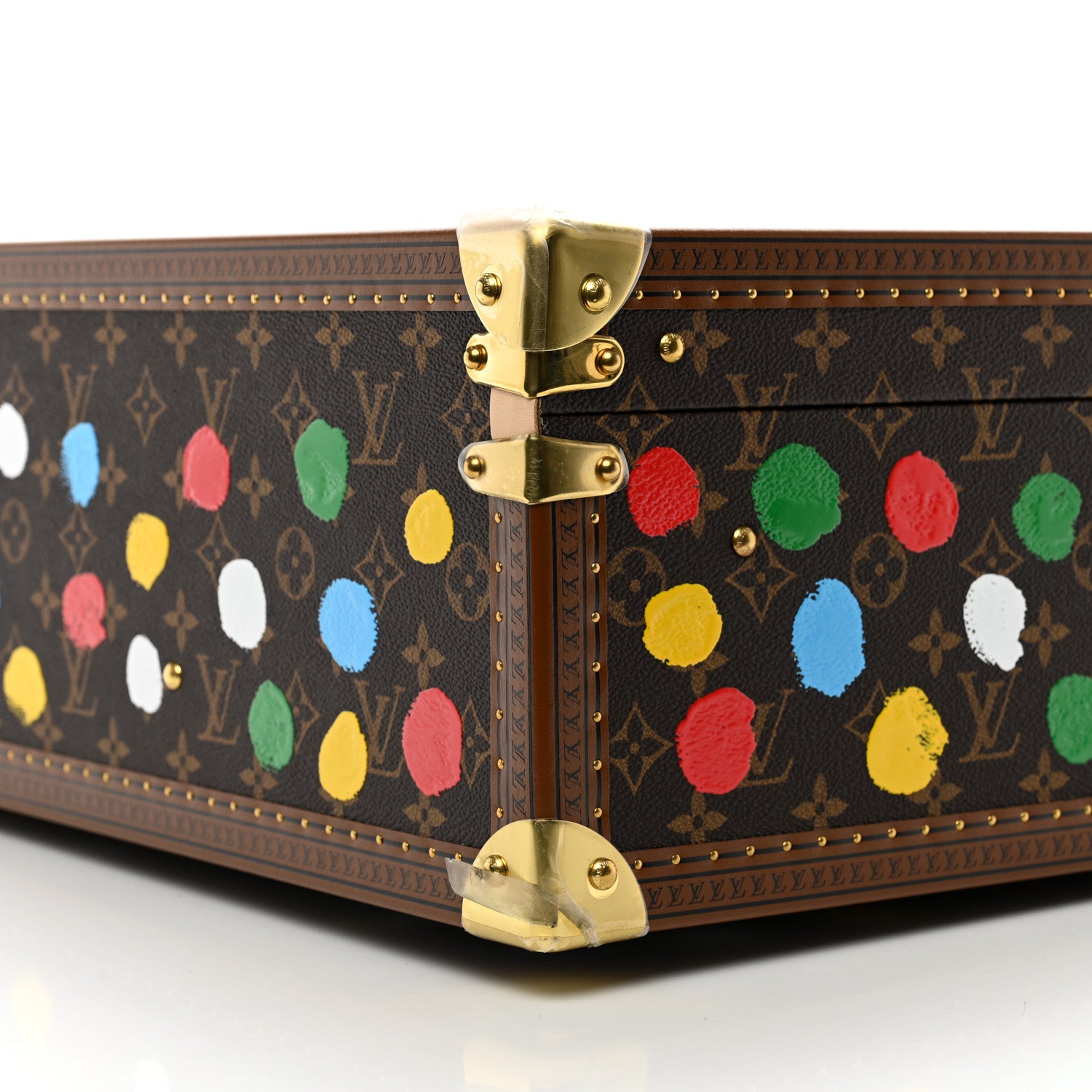 Louis Vuitton LV X YK Monogram Dots Pyramid Bisten 70 Multicolor 9 of 9
