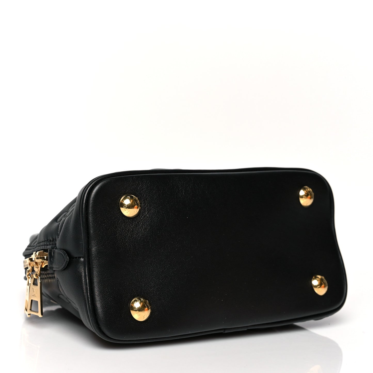 Calfskin Bubblegram Alma BB Black