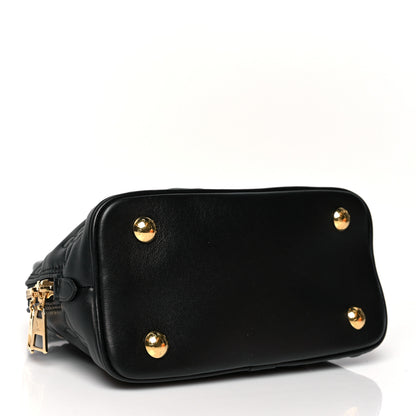 Louis Vuitton Calfskin Bubblegram Alma BB Black 4 of 9