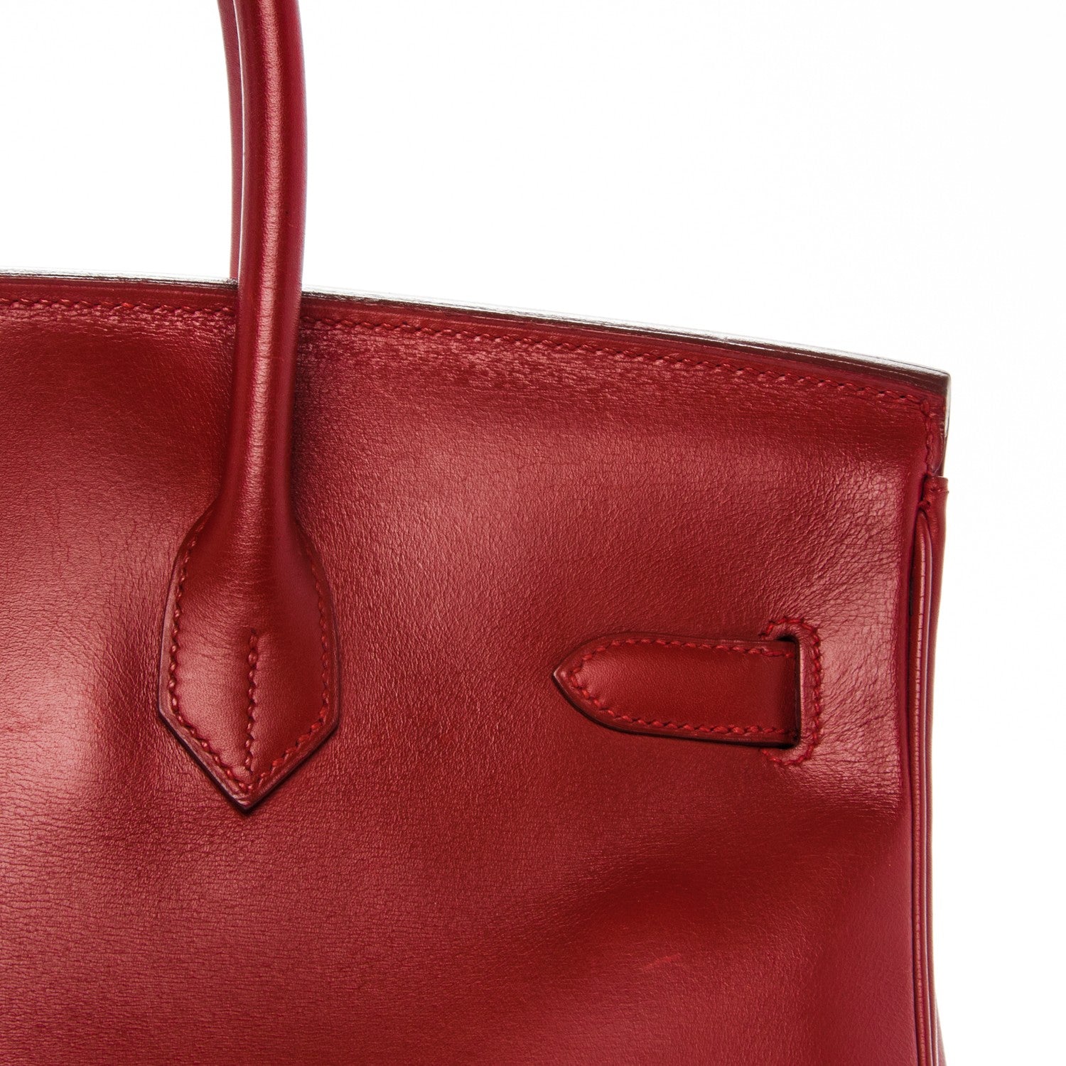 Hermes Box Birkin 35 Rouge Vif 7 of 33