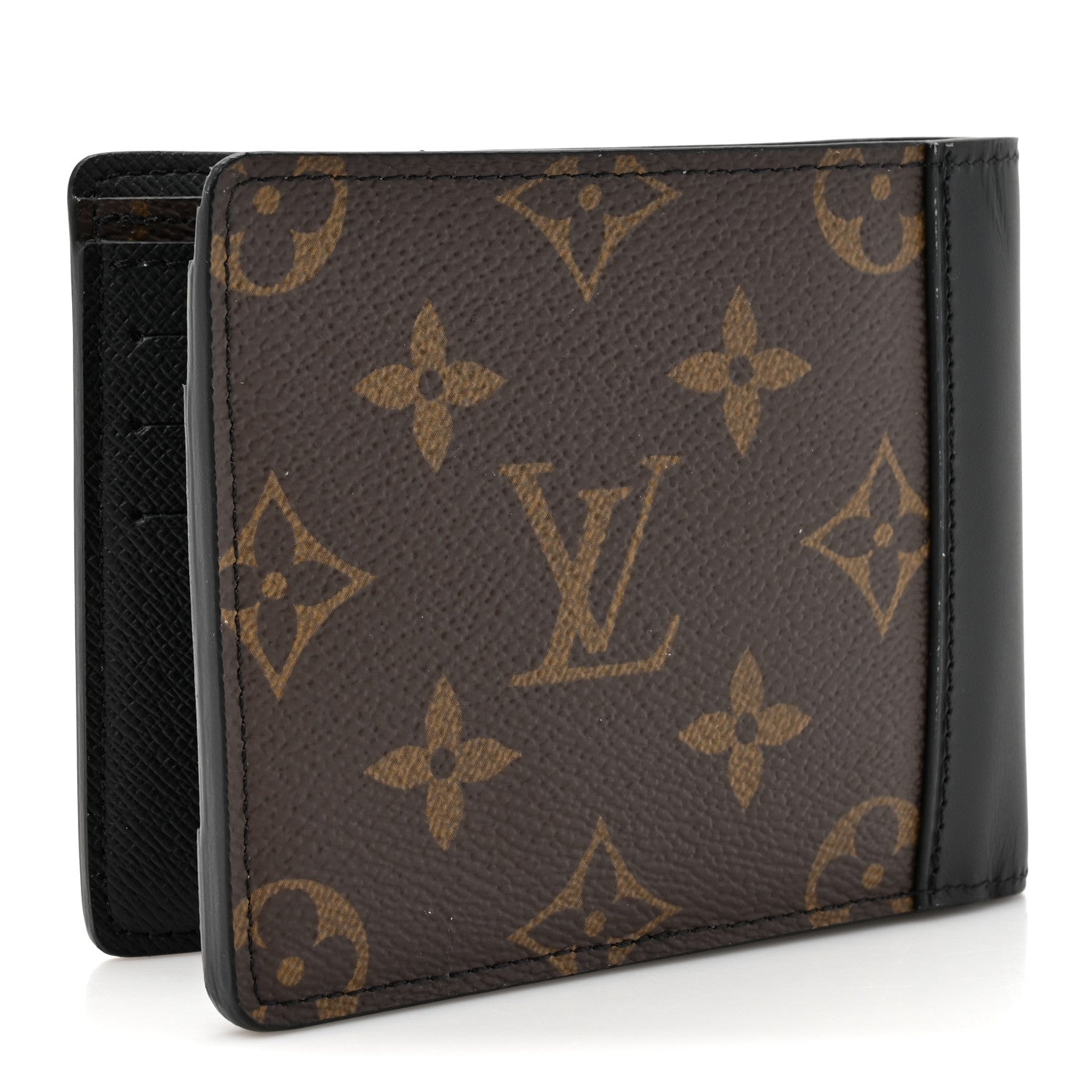Louis Vuitton Monogram Macassar Multiple Wallet 3 of 9