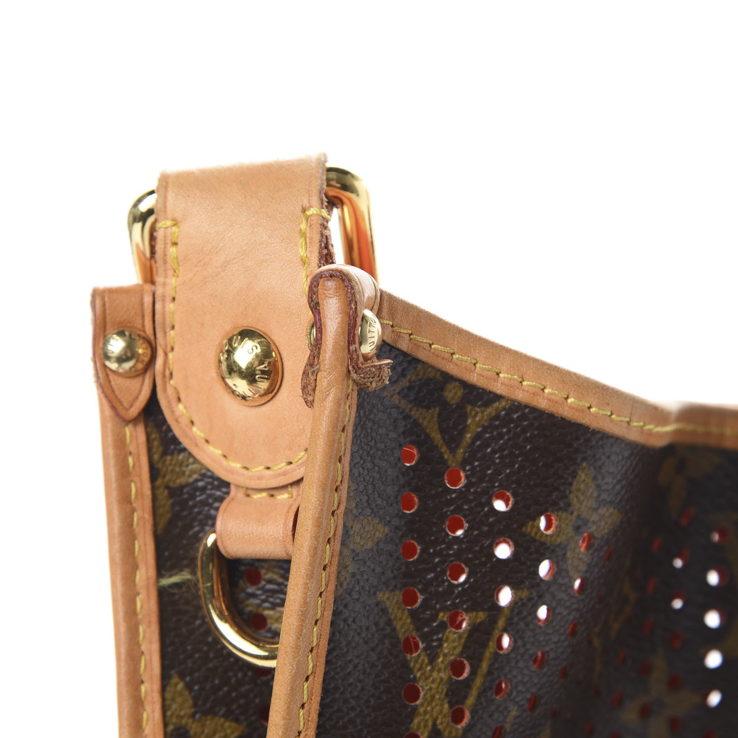 Louis Vuitton Monogram Perforated Musette Orange 14 of 14