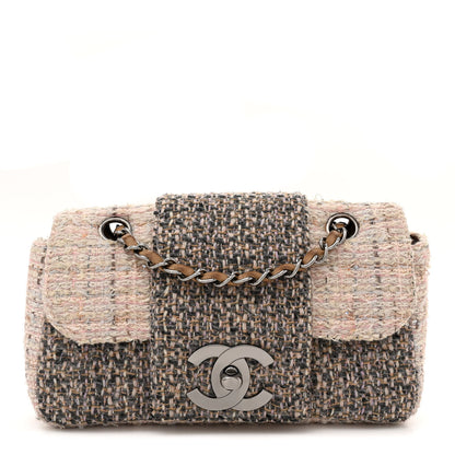 Chanel Tweed Small Fantasy Flap Grey 1 of 16