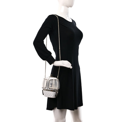 Chanel Lucite Enamel Strass Evening In The Mountain Gondola Minaudiere Clutch White 2 of 11
