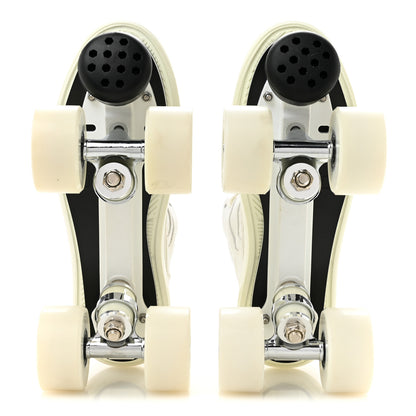 Chanel Calfskin Womens Roller Skates 39 White 6 of 9