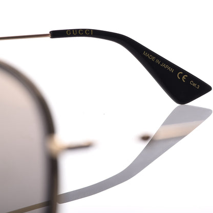 Gucci Web Aviator Sunglasses GG0062S Black 6 of 8
