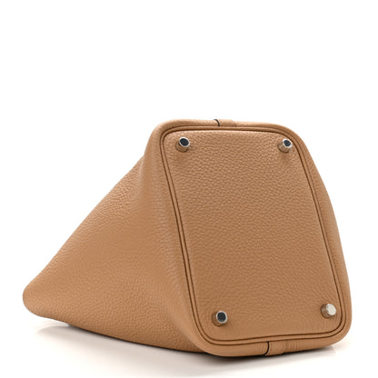 Hermes Taurillon Clemence Picotin Lock 18 PM Chai 3 of 10