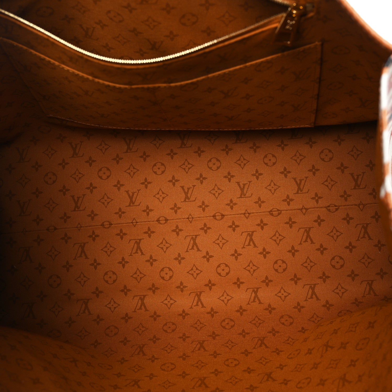 Louis Vuitton Monogram Giant Crafty Onthego GM Crème Caramel 5 of 8