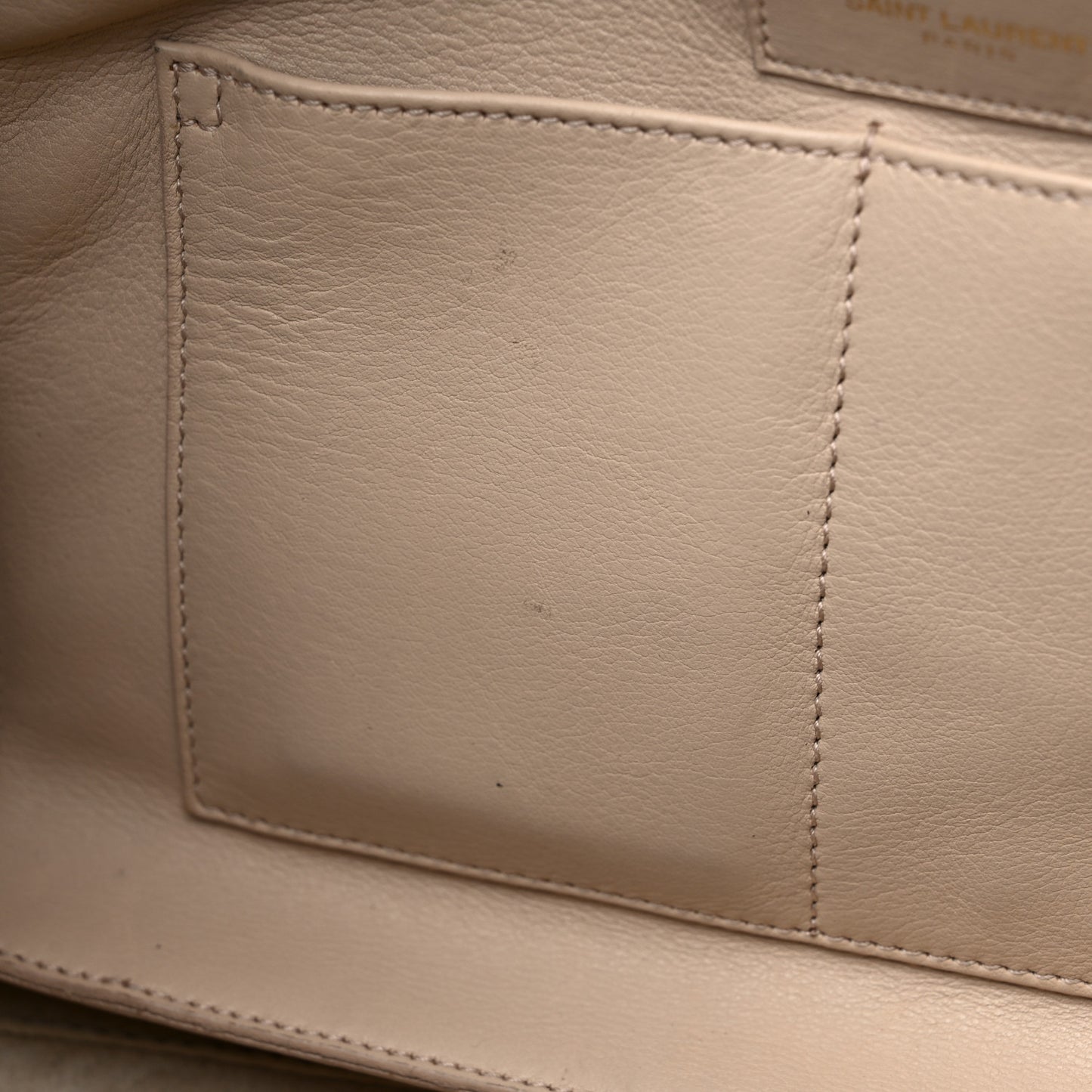 Calfskin Medium Classic Y Cabas Beige