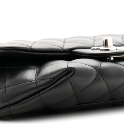 Chanel Calfskin Quilted CC Uniform Flap Belt Bag Black 10 of 11