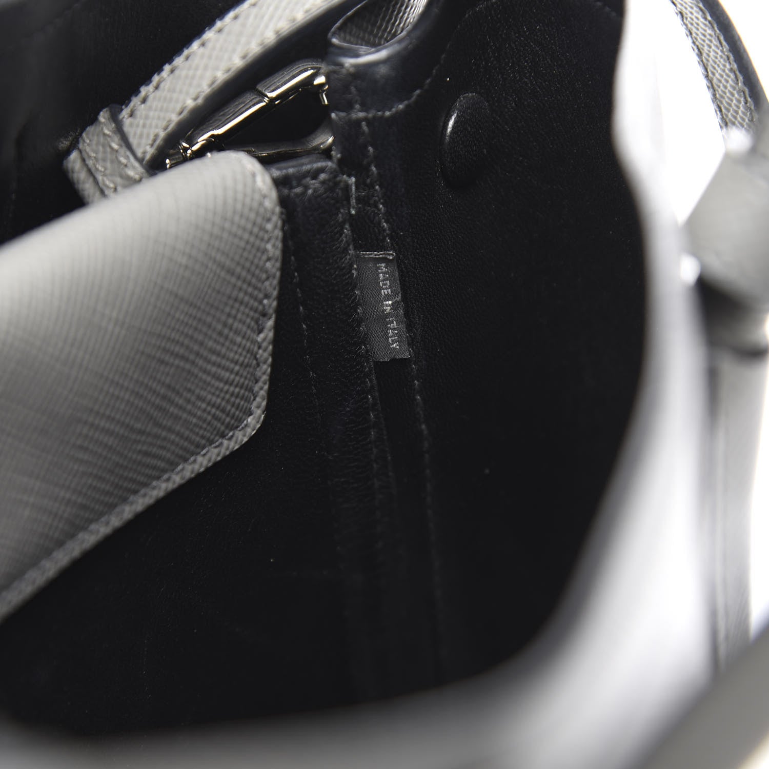 Prada Saffiano Cuir Medium Double Bag Marmo 7 of 16