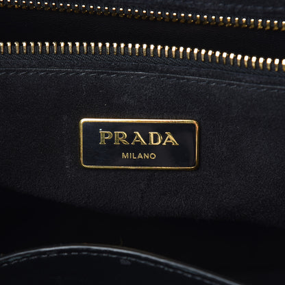 Prada Cavallino Leopard Print Twin Pocket Tote 6 of 15
