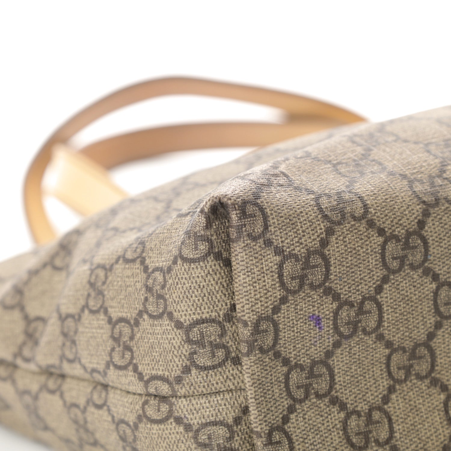 Gucci GG Supreme Monogram Small Joy Tote Yellow 12 of 24