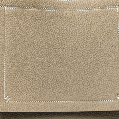 Hermes Taurillon Clemence Cabasellier 31 Beige Marfa 7 of 9
