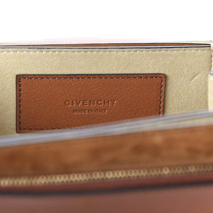 Givenchy Goatskin Suede Small GV3 Shoulder Bag Amber Mastic 8 of 9