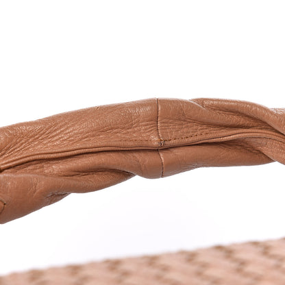 Bottega Veneta Nappa Stitched Intrecciato Medium Veneta Hobo 15 of 17