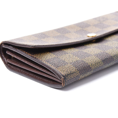 Louis Vuitton Damier Ebene Sarah Wallet 5 of 11