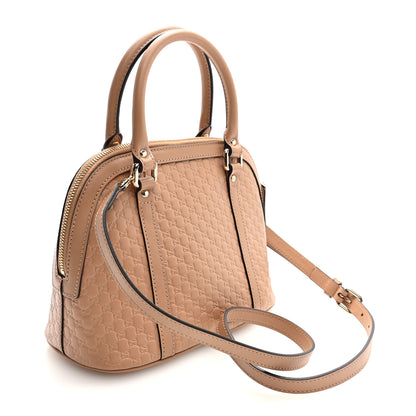 Gucci Soft Microguccissima Mini Dome Bag Camelia 3 of 10