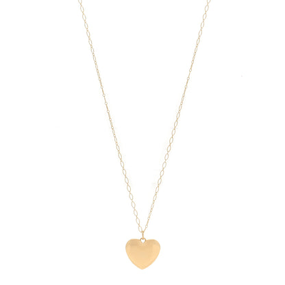 Tiffany 18K Yellow Gold Heart Locket Pendant Necklace 1 of 6