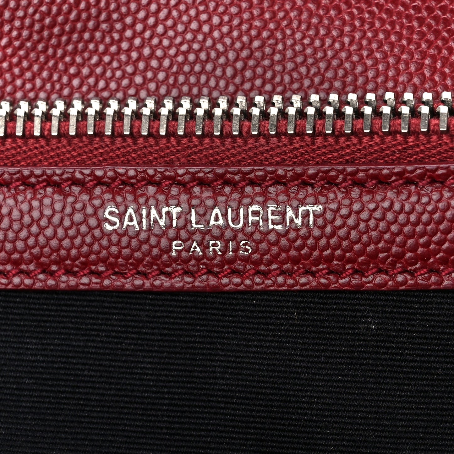 Grain De Poudre Medium West Hollywood Monogram Fold-Over Palissandre