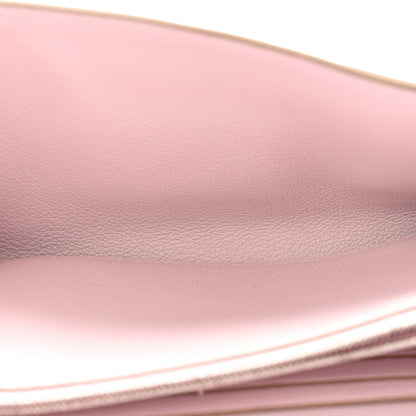 Hermes Evercolor Constance Wallet To Go Mauve Pale 9 of 23