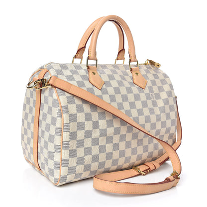 Louis Vuitton Damier Azur Speedy Bandouliere 30 3 of 10