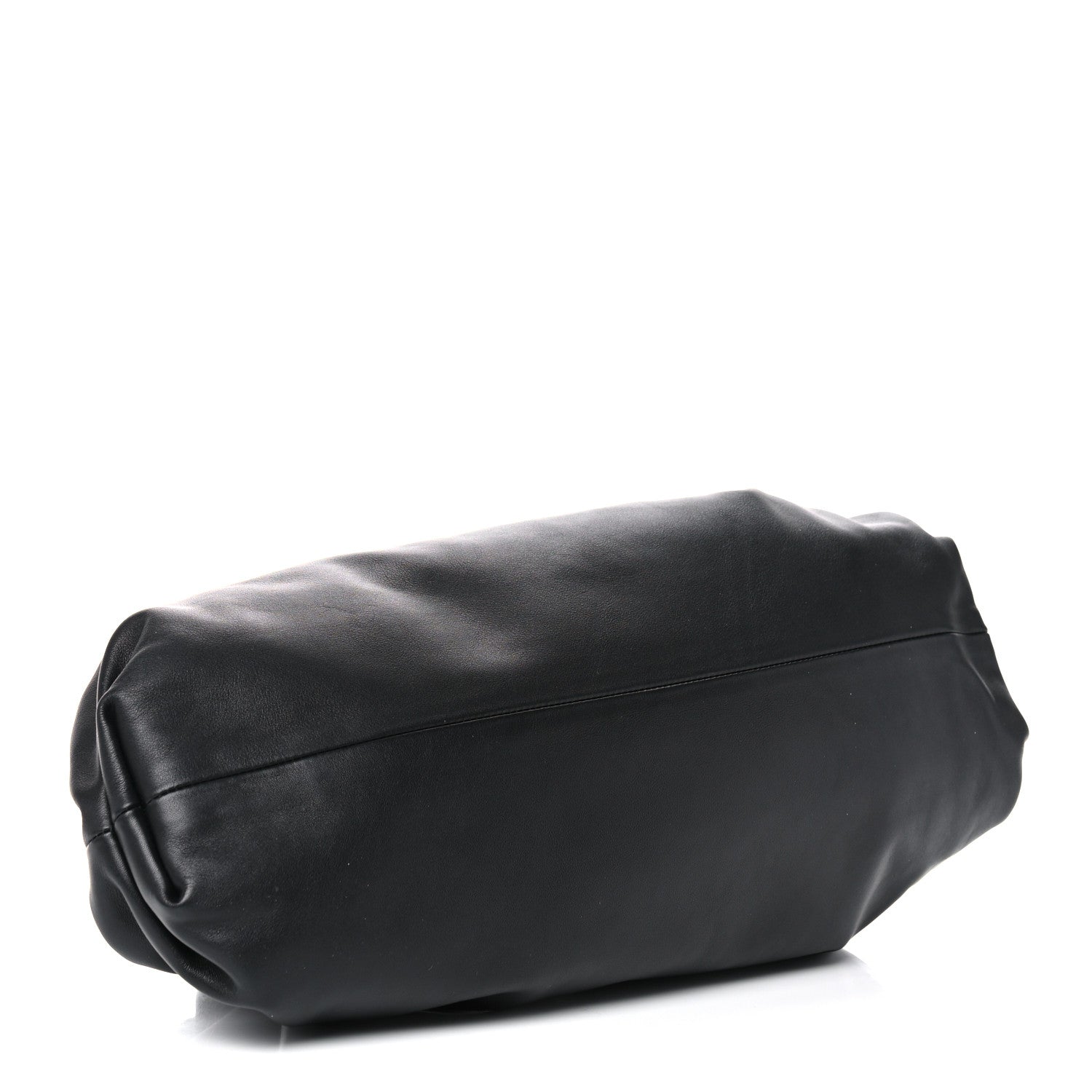 Bottega Veneta Smooth Butter Calf The Pouch Oversized Clutch Black 3 of 8