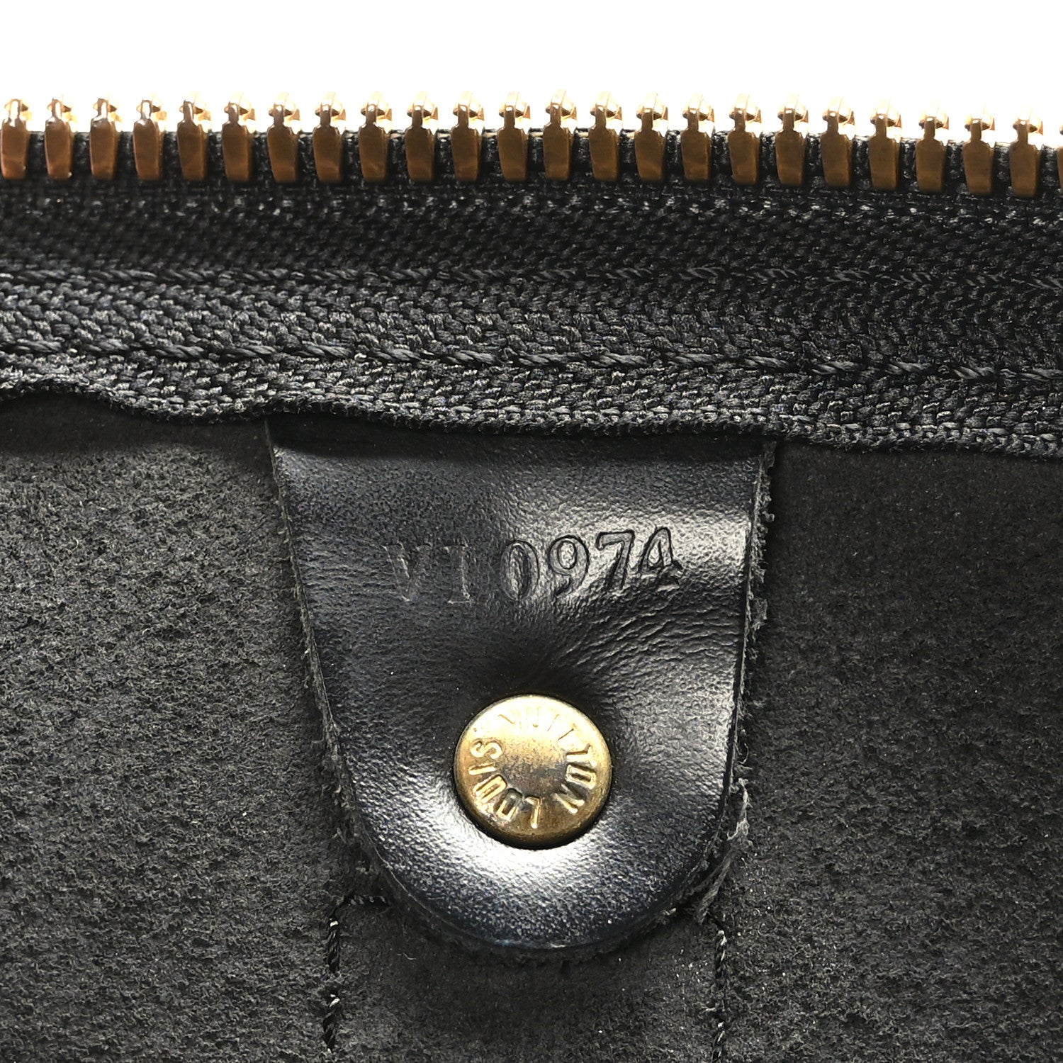 Louis Vuitton Epi Keepall 45 Black 9 of 19