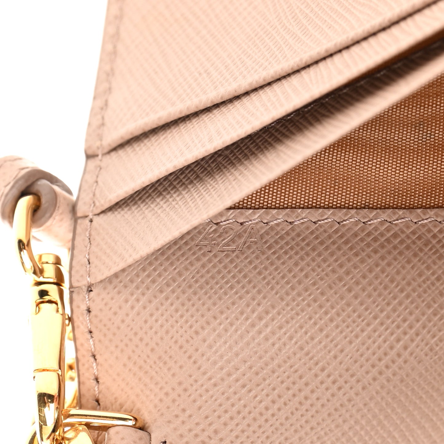 Saffiano Metal Mini Crossbody Bag Cipria