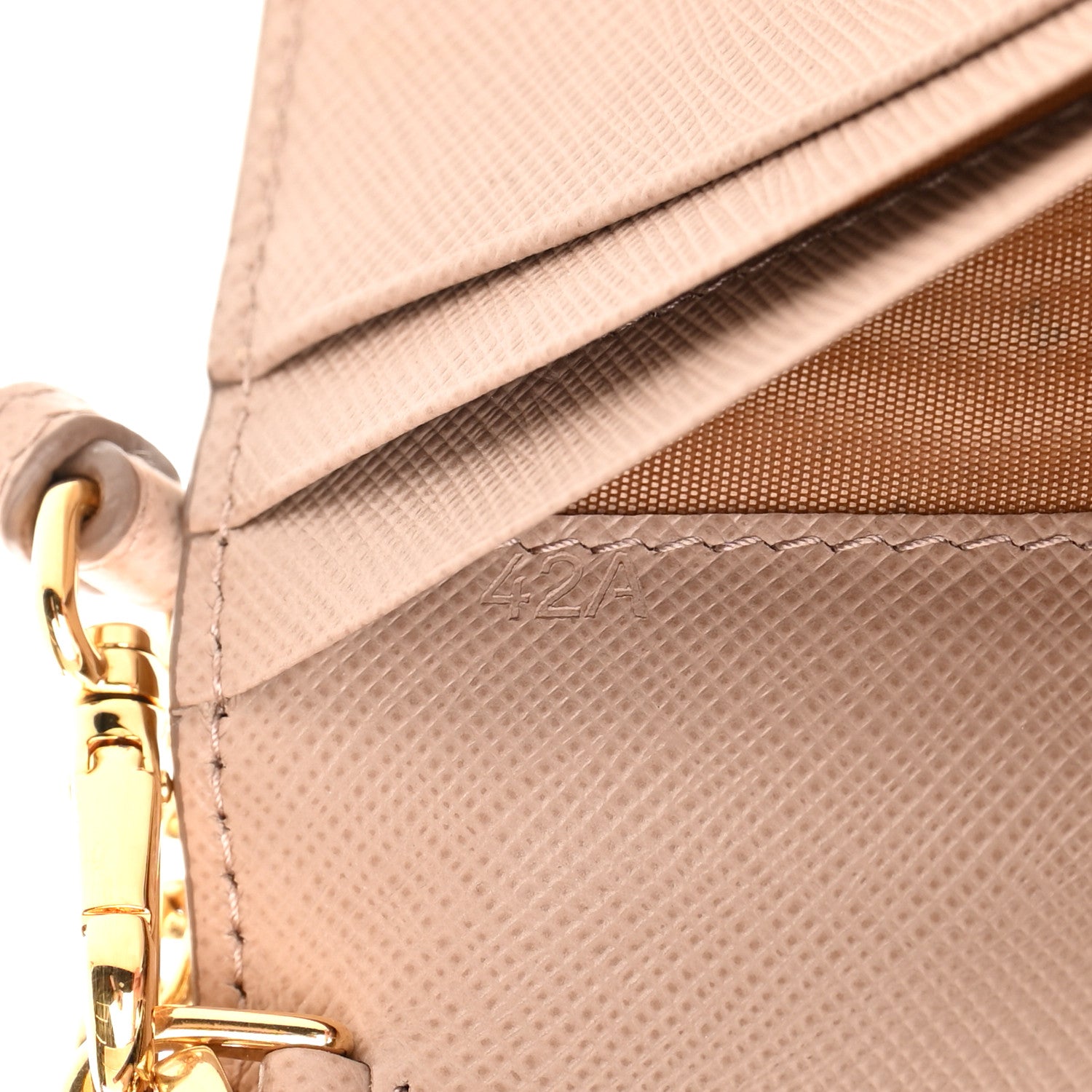 Prada Saffiano Metal Mini Crossbody Bag Cipria 7 of 13