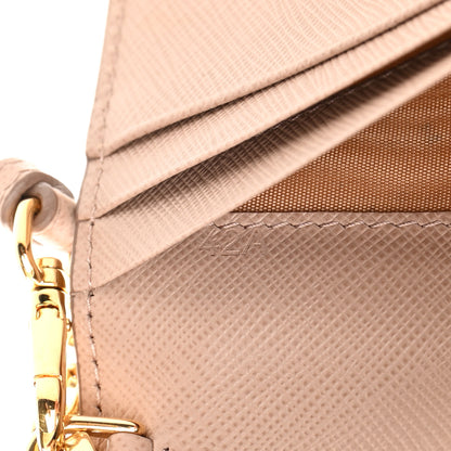 Prada Saffiano Metal Mini Crossbody Bag Cipria 7 of 13