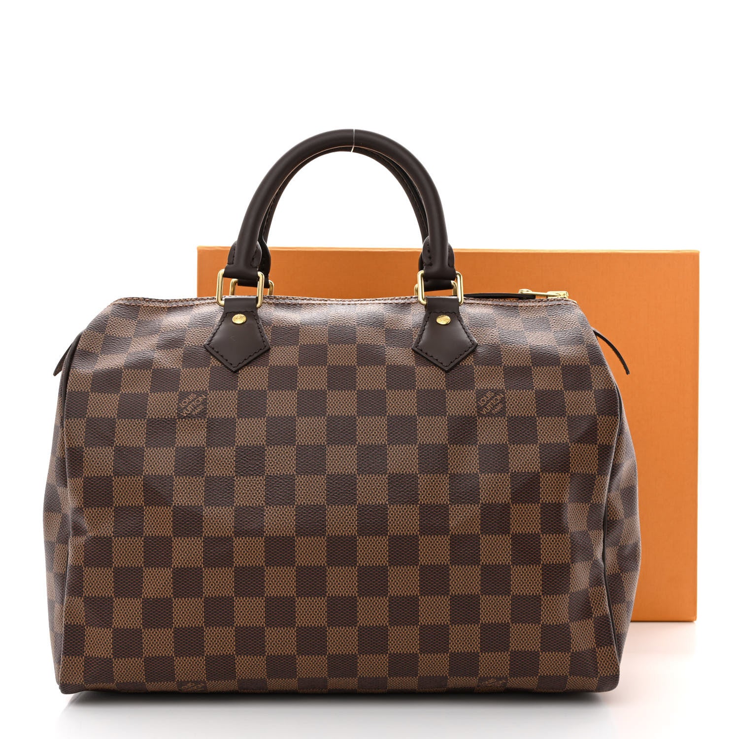 Louis Vuitton Damier Ebene Speedy 30 10 of 10