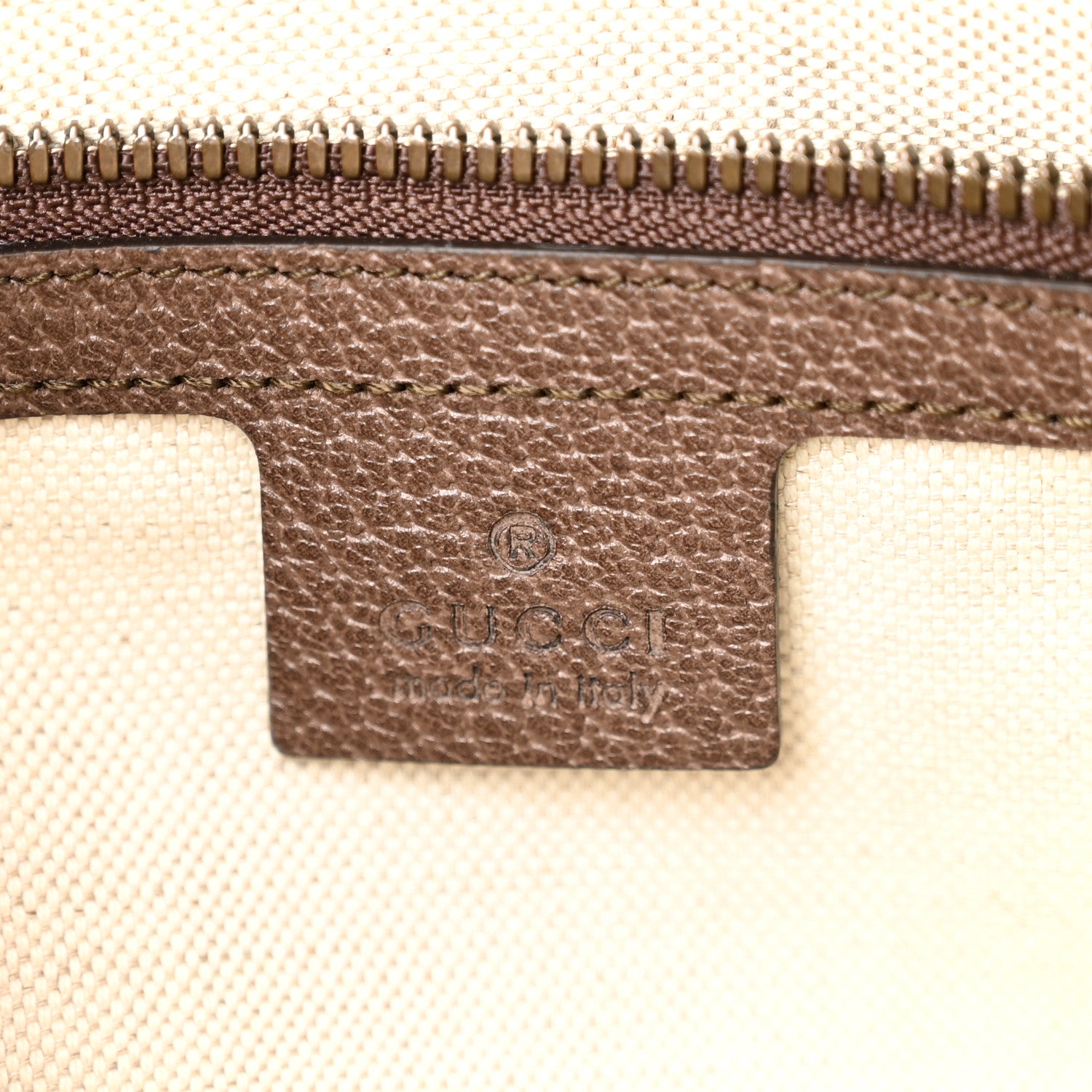 Gucci GG Supreme Monogram Textured Dollar Calfskin Web Medium Ophidia Carry-On Duffle Bag Beige Ebony New Acero 5 of 9