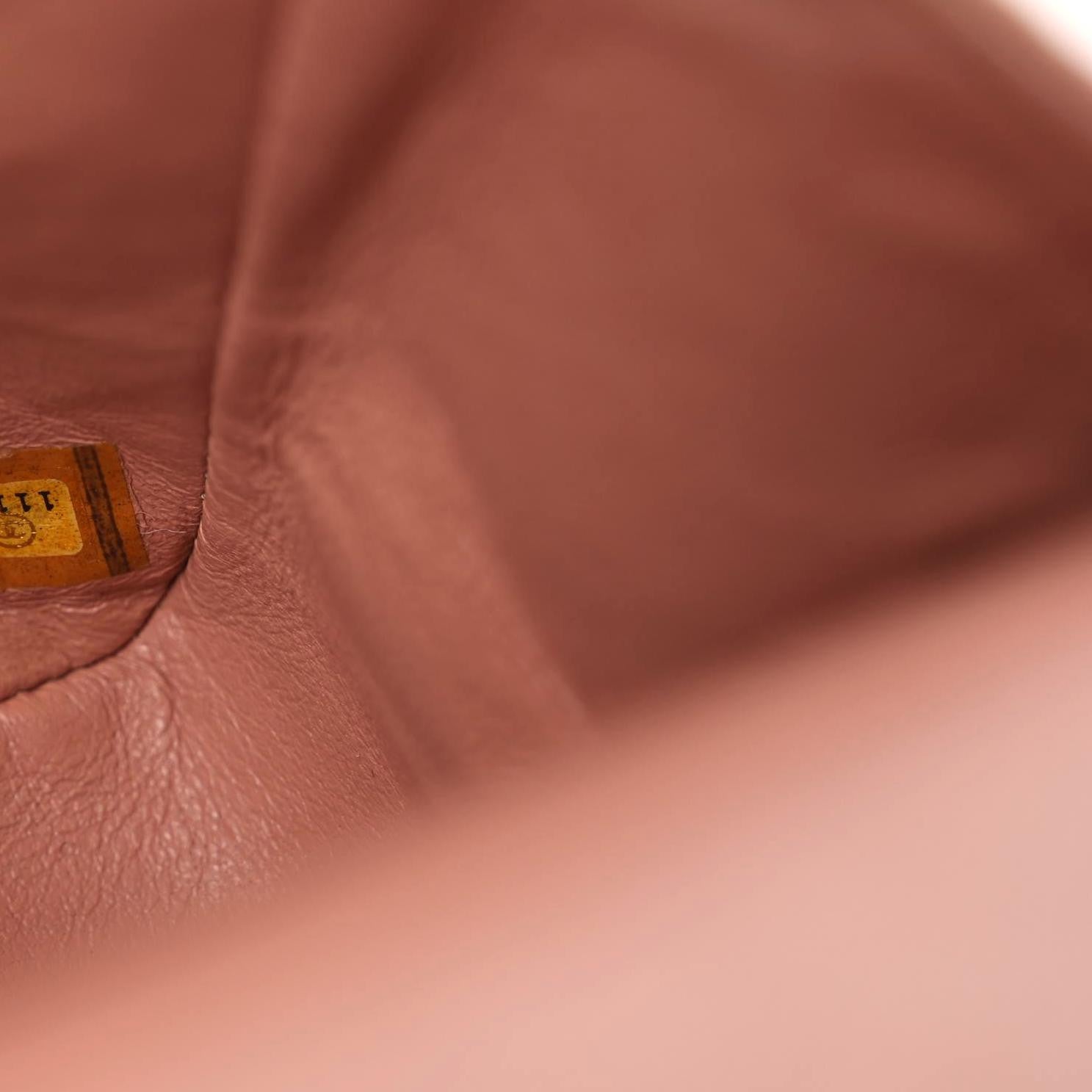 Chanel Lambskin Quilted Medium Double Flap Light Pink 6 of 16